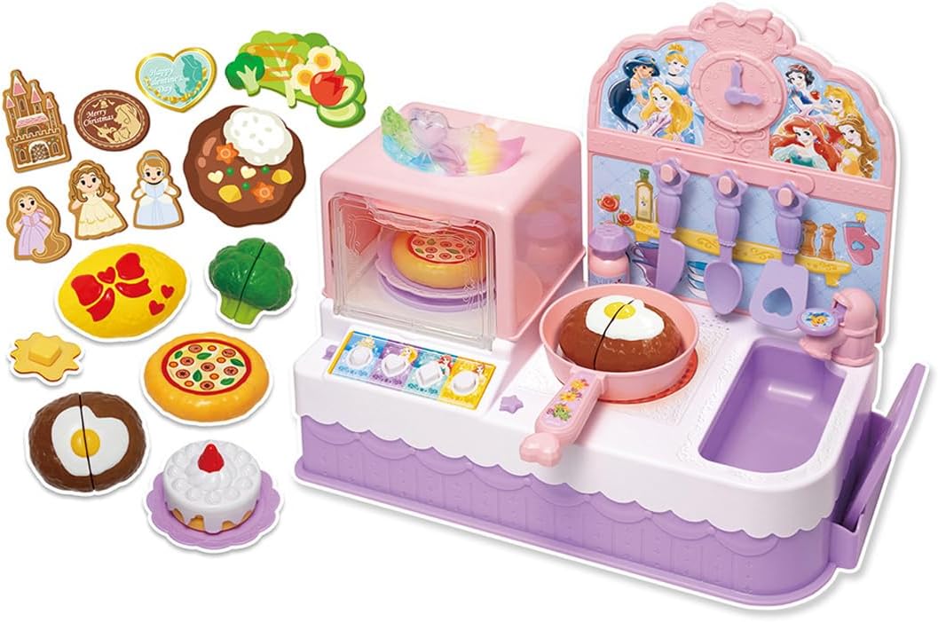 樂天商城 - 【送料無料】 タカラトミー ディズニープリンセス まほうのキラキラオーブンキッチン 4904810991137