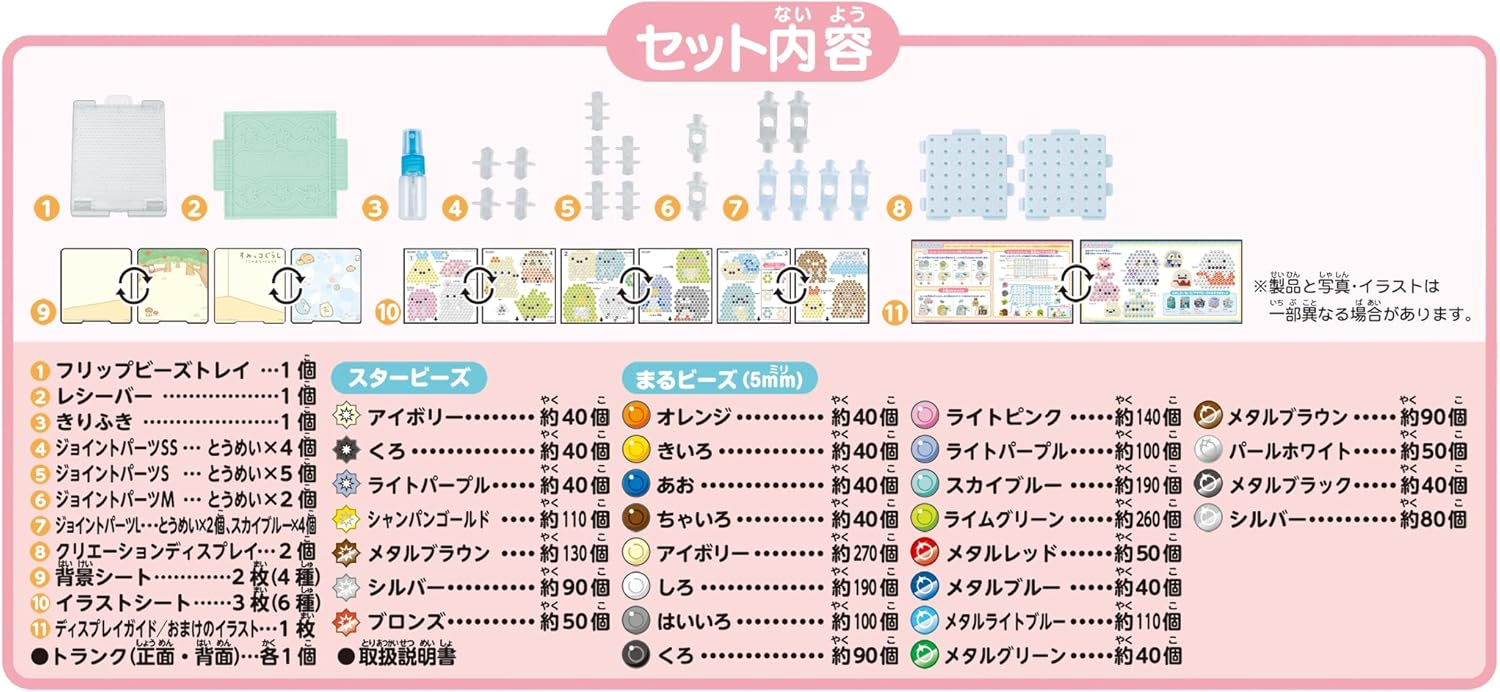 【送料無料】 エポック社 アクアビーズ すみっコぐらし おでかけトランク AQ-S94 4905040319753 3
