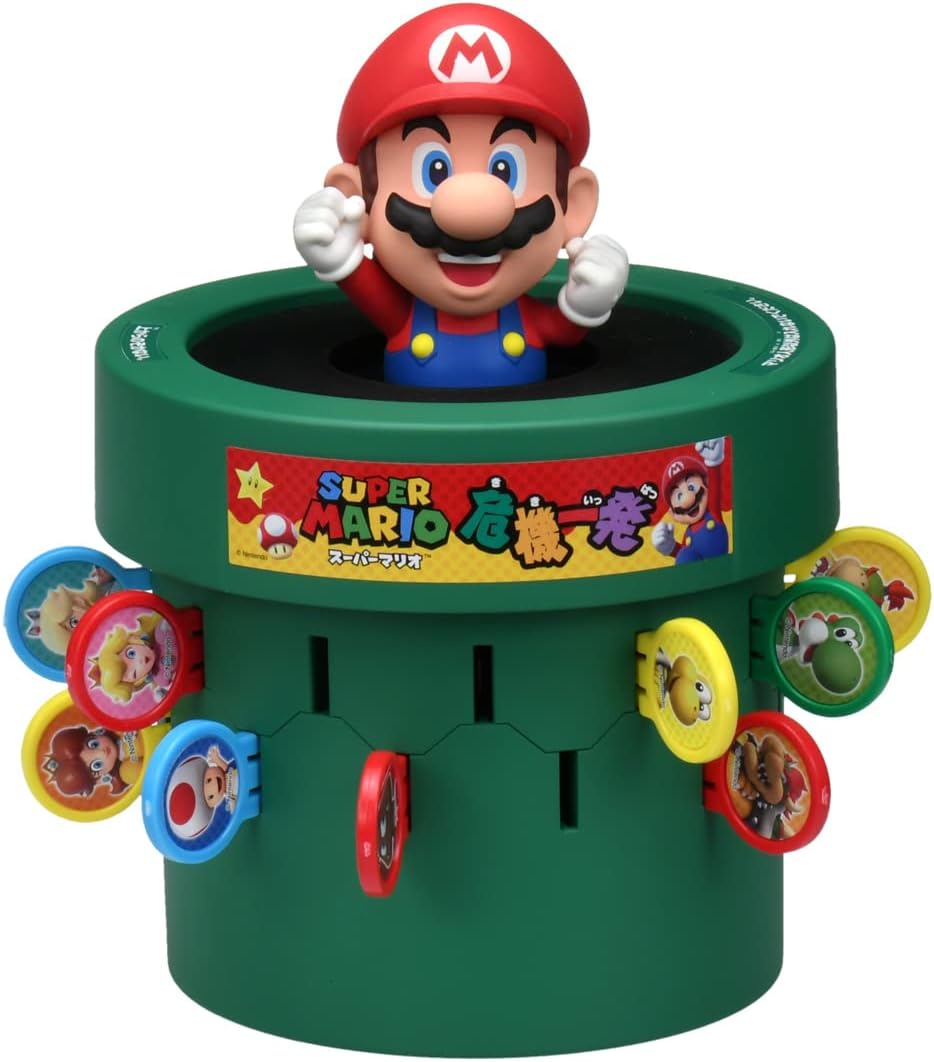 【送料無料】 タカラトミー スーパーマリオ危機一発 TOMY4904810224655