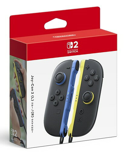 【送料無料】任天堂 Joy-Con 2 (L) ブルー/(R) ライトイエロー BEE-A-JACAC nintendo Switch2