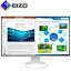 【送料無料】EIZO　液晶ディスプレイ 27型/2560×1440/HDMI、DisplayPort、USB Type-C/ホワイト/スピーカー：あり　EV2781-WT