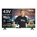 TCL 43V型 4K HDRチューナーレススマートテレビ Google TV 搭載 43P63H