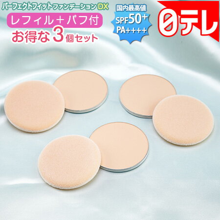 パーフェクトフィットファンデーションDX レフィルセット 日テレポシュレ(日本テレビ 通販 ポシュレ)