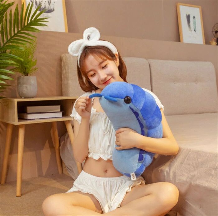 nu_BEのぬいぐるみ ダンゴムシ いもむし 毛虫　可愛い CUTE おもちゃ 玩具プレゼント誕生日 節足動物 アニマルズ 誕生日 クリスマス 記念日 贈り物 プレゼント ギフト 30cm 50cm 送料無料｜アングル3