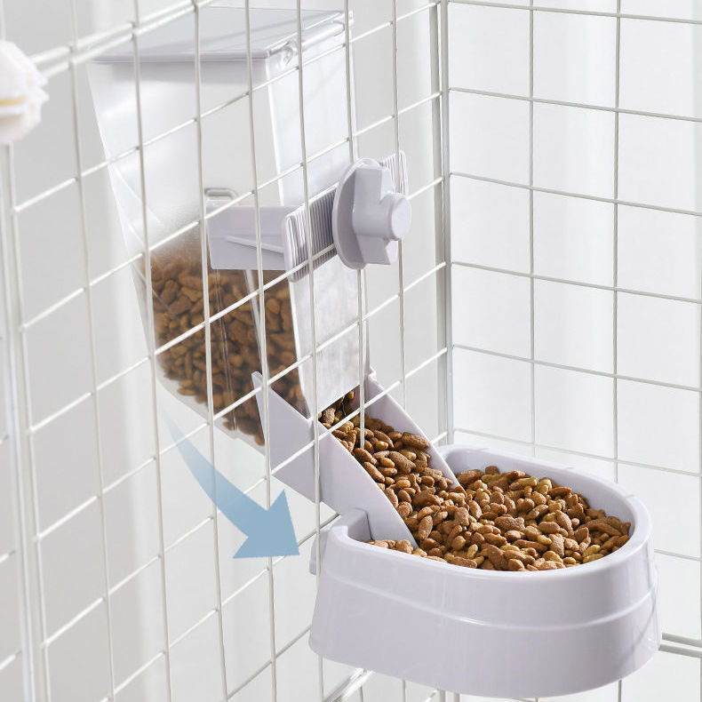 自動給餌器 猫 固定 犬 自動餌やり機 ケージ 取付 食べやすい 重力式 餌入れ ゲージ 自動給餌機 固定 餌入れ 自動餌やり器 いぬ ねこ えさ入れ 小型犬 中型犬 大型犬 小動物 衛生的 ペット用品 エサ入れ