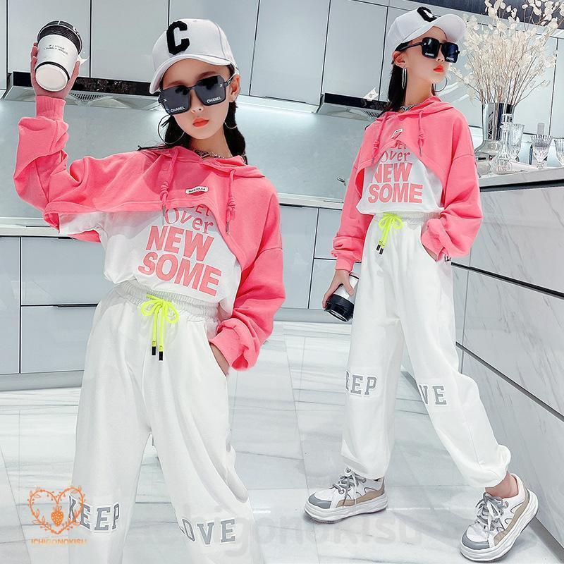 ジャズダンス キッズ ダンス衣装 ヒップホップ 派手 ダンストップス パンツ セットアップ 子供 パーカー ダンスパンツ HIPHOP 演出服 ステージ衣装 練習着