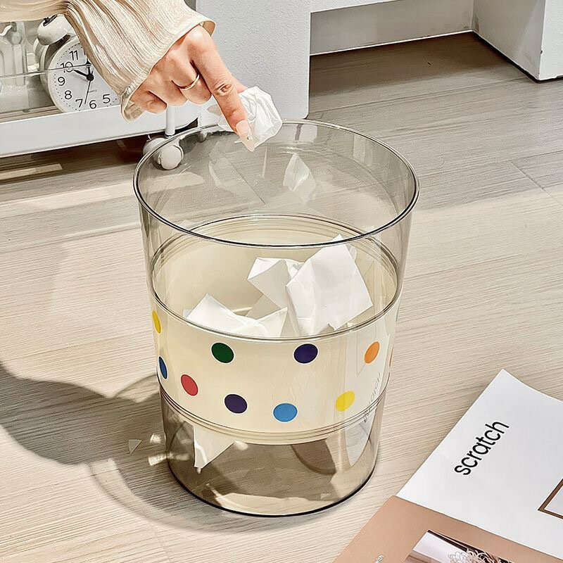 大容量の蓋なしゴミ箱、家庭用ゴミ箱...