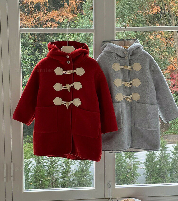 ベンチコート キッズ 女の子 ベンチコート ジュニア 暖かい ロングコート 2色展開 中綿ジャケット アウター コート サッカー ベンチコートジュニア 中綿 子供 ジャケット フード付き 暖かい レッド 冬 中綿あり 防風 防寒 140 150 160 レッド ブルー 2