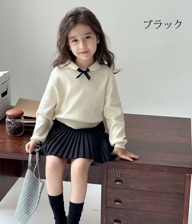 スカート キッズ プリーツスカート 小学生 中学生 制服スカート 子供 子ども こど...