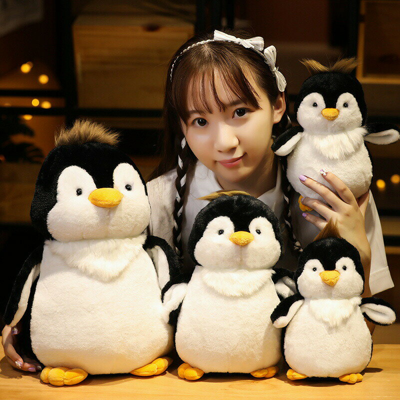 樂天商城 - 23cm送料無料 ぬいぐるみ 可愛い ペンギン penguin 抱き枕 クッション 彼女に ふわふわで癒される 柔らか 心地いい プレゼント ギフト インテリア 子供 おもちゃ 動物