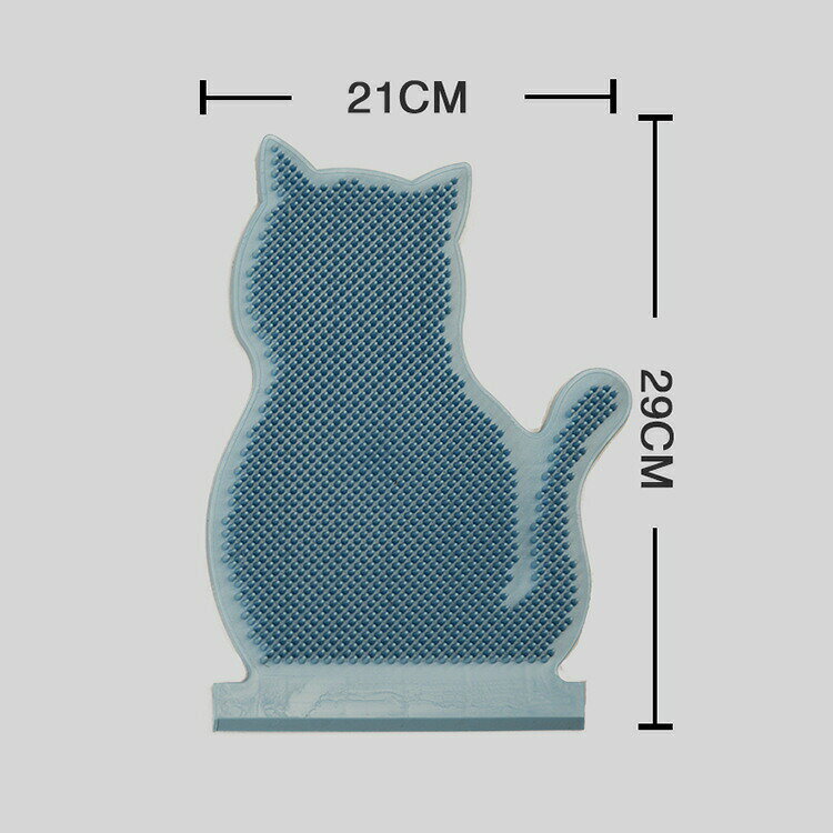 nu_BEの送料無料 ペット猫ブラシ ペット用品 痒み止めブラシ 痒み止めブラシ 固定ドアギャップ 猫 毛づくろい ペットブラシ 猫ブラシ 猫おもちゃ マッサージブラシ 猫コーナーマッサージ 清潔 猫用顔すりすり 爪とぎボード（ミントを含む）｜アングル2