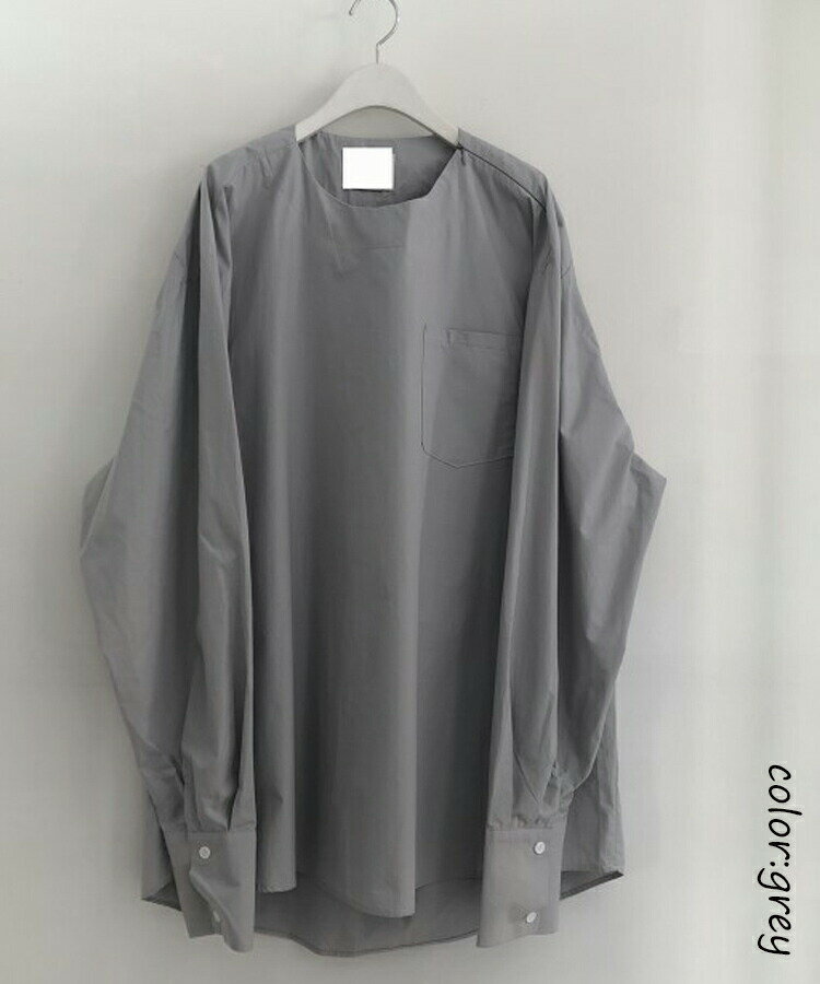 ビッグシャツ レディース 春夏 トップス チュ...の紹介画像2
