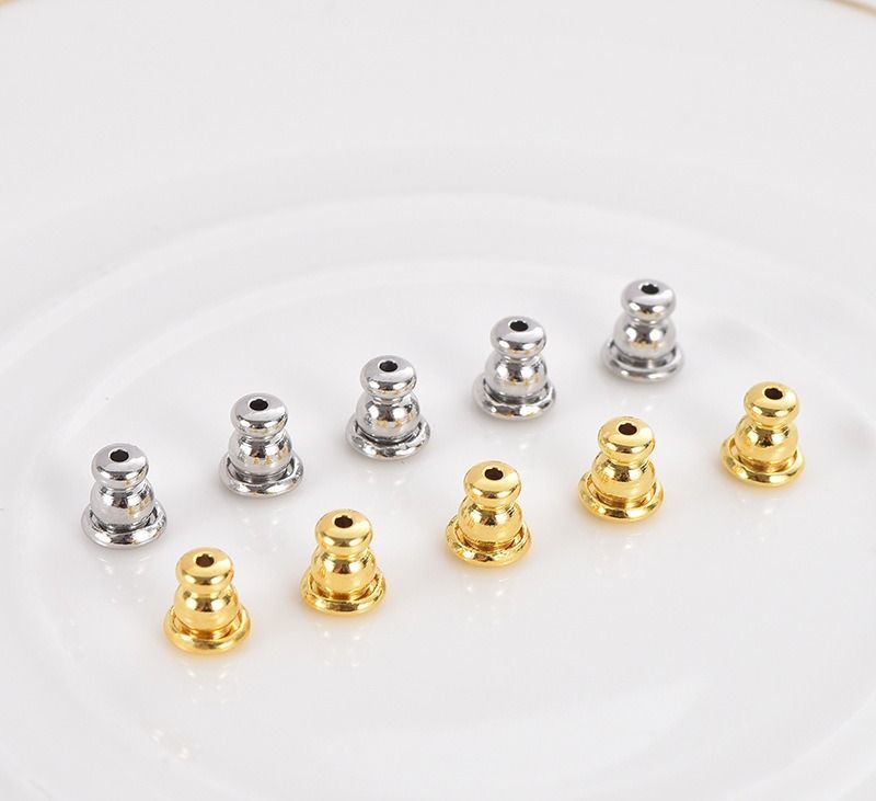 送料無料 ピアスキャッチ 10個セット アクセサリーパーツ 留め具 部品 材料 DIY ハ...