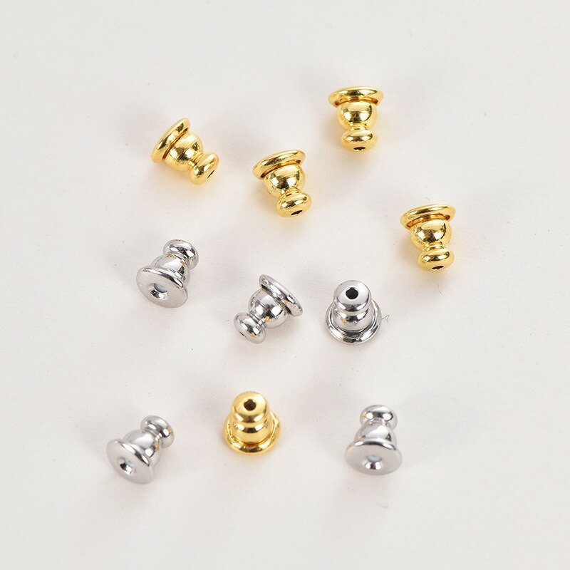 送料無料 ピアスキャッチ 10個セット アクセサリーパーツ 留め具 部品 材料 DIY ハ...