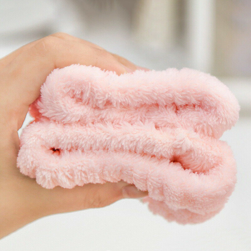 送料無料 リストバンド 洗顔用 2個セット 両手用 吸水 洗面用 バンド 手首 ウォッシュバンド 袖口 腕 メイク落とし 袖濡れ防止 服濡れ防止 ふわふわ もこもこ シンプル レディース 女性 3