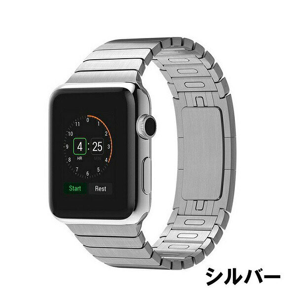 nu_BEの送料無料　Apple Watch SeriesUltra 8 7 SE 6 5 4 3 2 1 対応 Apple Watch バンド apple watch series8 7 6 se 5 4 3 2 1 Ultra アップルウォッチ ベルト ステンレスバンド リンクブレスレット 49mm 45 44 42 41 40｜アングル3