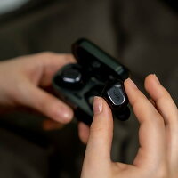 NUARLNT01AXBluetooth/aptX対応/IPX4耐水/連続10h再生/完全ワイヤレスイヤホン(ブラックメタリック)