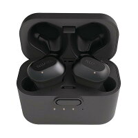 アウトレットNUARLNT01AXBluetooth/aptX対応/IPX4耐水/連続10h再生/完全ワイヤレスイヤホン(ブラックメタリック)