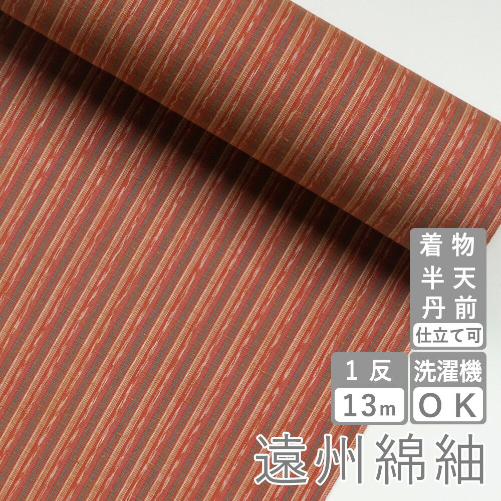 遠州綿紬 TB-60 柿しぐれ -かきしぐれ-