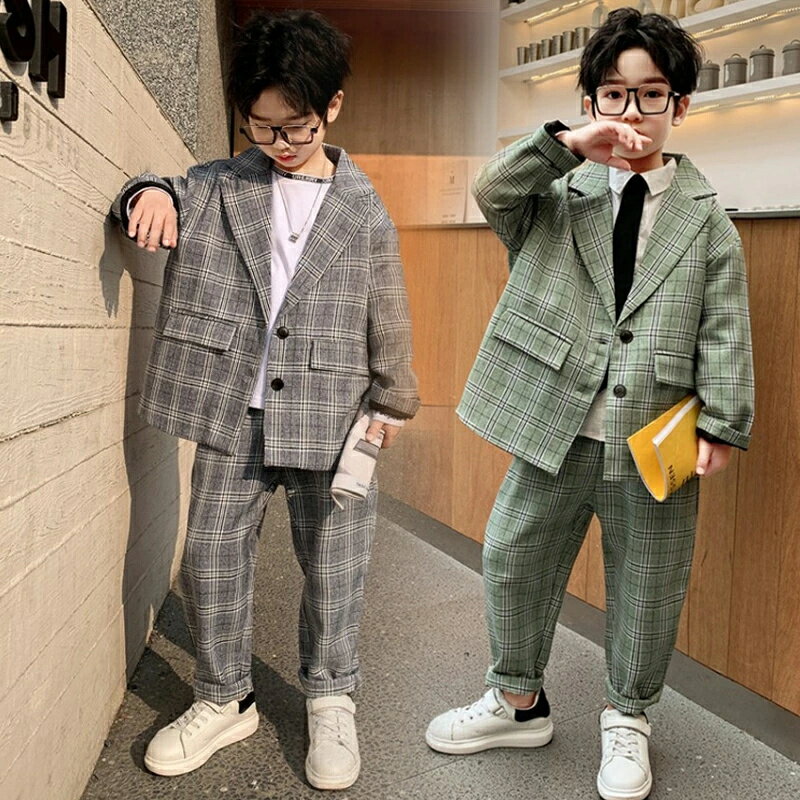 乐天商城 - 入学式 スーツ 男の子 2点セット ゆったり 子供スーツ 入学式 卒業式 卒園式 入園式 キッズ スーツ 男の子 オシャレ かっこいい フォーマル 子供 子供服 発表会 七五三 ダンス衣装 120 130 140 1