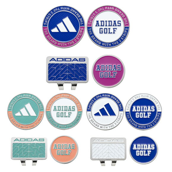 ADIDAS - アディダス Core 2way マーカー ADM-933 [adidas　ゴルフ　ラウンド用品]