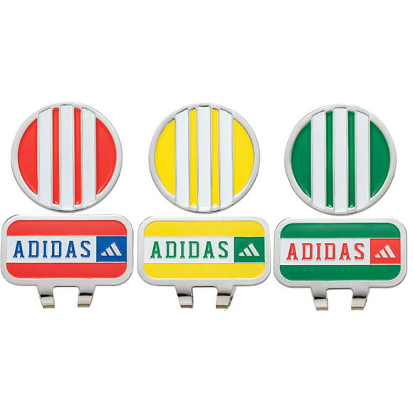 ADIDAS - アディダス ベーシッククリップ マーカー ADM-952 [adidas　ゴルフ　ラウンド用品]