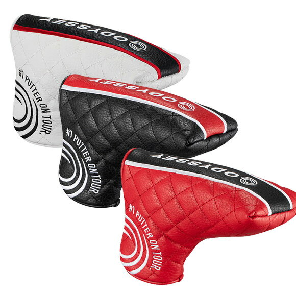 オデッセイ 2026 オーセンティック パターカバー 26 JM　ブレード用[Odyssey Authentic Blade Putter Cover　ヘッドカバー　5526068　5526069　5526070　ゴルフ]