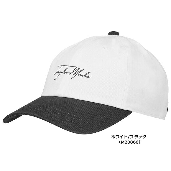 テーラーメイド　2026 【ウィメンズ】スクリプトロゴ バイカラーキャップ　TL703[Taylormade 　ゴルフ　レディース　M20866　M20867　M20868　M20869　帽子　26SS】