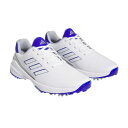 アディダス 2023 ゼッドジー23 ゴルフシューズ GW1179フットウェアホワイト/ルシッドブルー/シルバーメタリック 【adidas 靴 LIR48】(4)