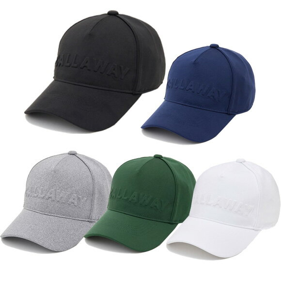 Callaway 2024ロゴエンボスキャップ (MENS)　C24291102[ゴルフ　メンズ　帽子　24FW]