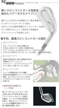 フォーティーンTC888FORGEDアイアン#5-PW6本セットNSPROMODUS3T120スチールシャフト