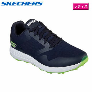 スケッチャーズMAX - FADE　ウィメンズ　 シューズ　14876 NAVY/GREEN[ SKECHERS 　フットウェア レディース　ゴルフ]