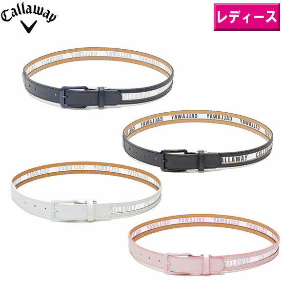 キャロウェイ　2023 CALLAWAY PVCベルト (WOMENS) C23192203 [ BELT　レディース　女性用　ゴルフ]