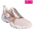 アディダス 2024ウィメンズ コードカオス 25 ボア ゴルフシューズ IG8752サンディーピンク/コアブラック/サンディーピンク 【adidas GOLF 靴 レディース NKZ95】