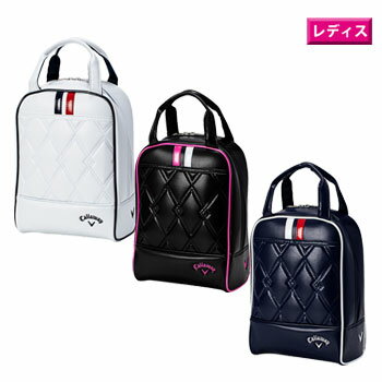 Callaway　2022キャロウェイ PU スポーツ シューズ ケース ウィメンズ 22 JM[PU Sport Shoe Case Women　5922073　5922074　5922075　レディース　ゴルフ]