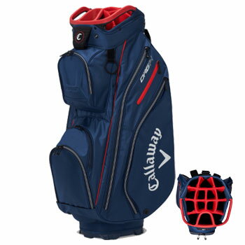 キャロウェイ 2022 ORG 14 CART BAG Navy/Red　US仕様　[Callaway　14分割 フルレングス分割　キャディバッグ　カートバッグ　ゴルフ]