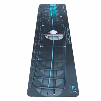ウェルパットWellstroke Arc 21　ブルー[　パターマット　練習器具 wellputt 　パッティング練習　ゴルフ]
