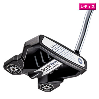 オデッセイ2021 2-BALL TEN TRIPLE TRACKパター ウィメンズバージョン　日本仕様[odyssey PUTTER　 テントリプルトラック　レディース　ゴルフ]