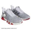 アディダス コードカオス 22 ボア ゴルフシューズ IF1043ホワイト/カレッジネイビー/ブライトレッド 【adidas 靴 CODECHAOS LVL63】(4)