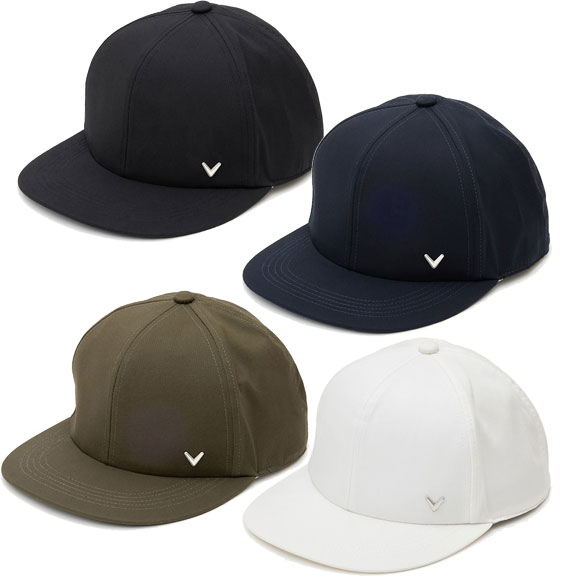 Callaway 2024フラットキャップ (MENS)　C24191110[ゴルフ　メンズ　帽子　CAP　24SS]