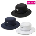 キャロウェイ Callaway　2024 2WAYハット《首日除け付き》 (WOMENS) C24191219 [ ゴルフ　レディース　帽子　CAP　24SS]