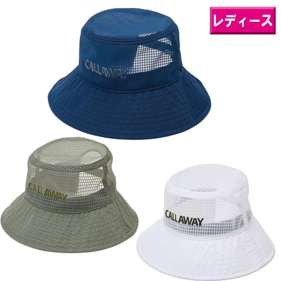 キャロウェイ Callaway　2024 ハット (WOMENS)　C2419122 [ ゴルフ　レディース　帽子　CAP　24SS]