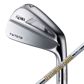 {ԃSt 2022T//WORLD TW757 B PiACA (#3/#4)@Dynamic Gold HT@X`[Vtg[HONMA GOLF @iron@St@cA[[h]