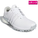 アディダス 2024ウィメンズ ツアー360 24 ゴルフシューズ IF0260ホワイト/ホワイト/シルバーメタリック 【adidas MDK83 GOLF 靴...