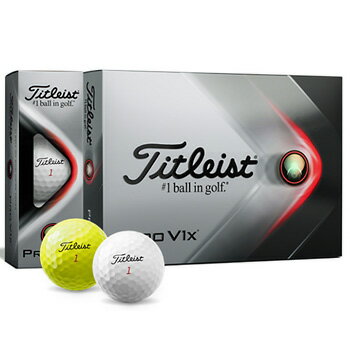 タイトリスト 2021 PRO V1x　ボール　日本仕様　[Titleist プロ V1x GOLF BALL ローナンバー ハイナンバー　ダブルナンバー イエロー　ゴルフ]