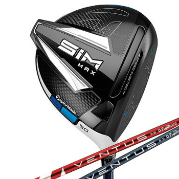 テーラーメイド　2020 SIM MAX ドライバー　US仕様 Fujikura VENTUS BLUE6 / RED5 カーボンシャフト[TaylorMade シム　マックス　ドライバー 460　ゴルフ]