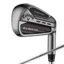 キャロウェイ 2023 Big Bertha 単品 アイアン 4 5 AW GW SW US仕様 TRUE TEMPER ELEVATE 85 MPH (2023) スチールシャフト ［Callaway ビッグバーサ アイアン ゴルフ