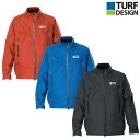 TURF DESIGN 2023 ストレッチ レインジャケット TDRW-2370J [ターフデザイン Golf レインウェア レイン ブルゾン 防水 耐水圧 ...