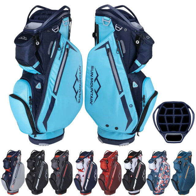 ޥƥ 2024 MAVERICK Cart Bag 14-WAY 9.0 US [SUN MOUNTAIN 14ʬ䡡̡ޡ٥åǥХå ]