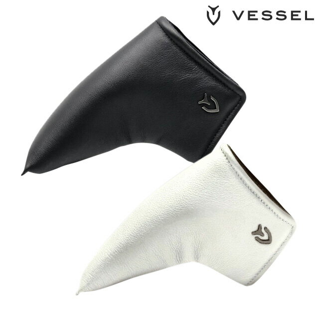 VESSEL Genuine Leather Putter Cover　ブレードタイプ　HC23118　[ベゼル レザー　パターカバー　本革..